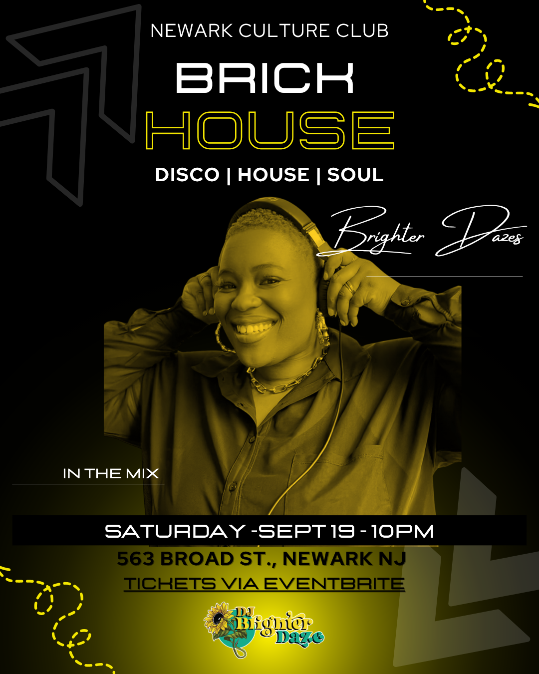 DJ Brighter Daze presents: BrickHouse at Newark Culture Club, New