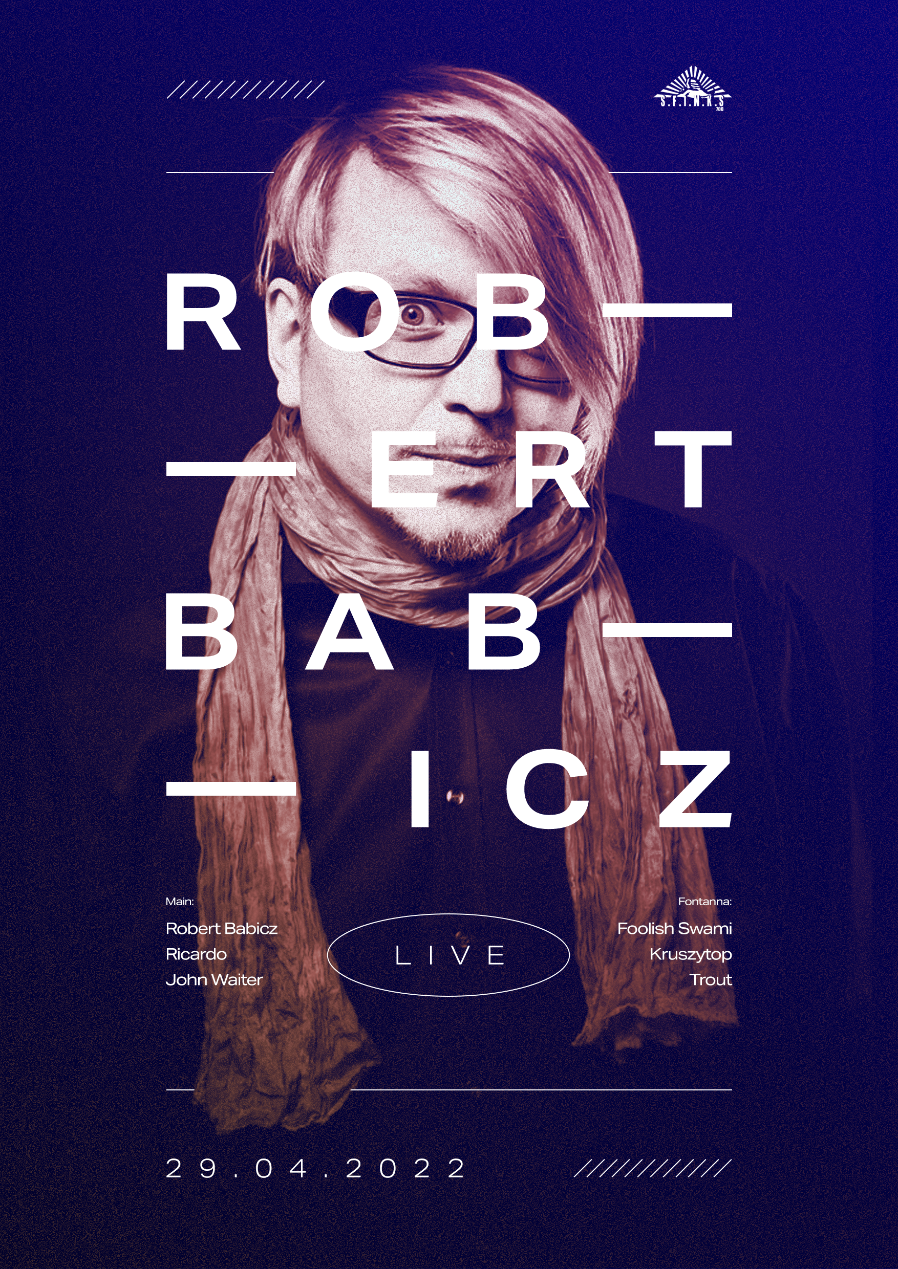 Robert Babicz LIVE - Página trasera