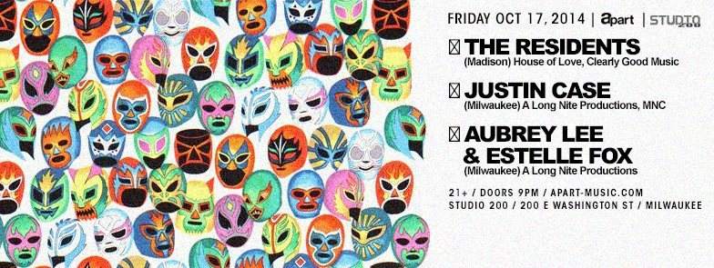 Apart presents Tag Team Back Again! Ft: The Residents (Madison) with Justine Case & More - Página frontal