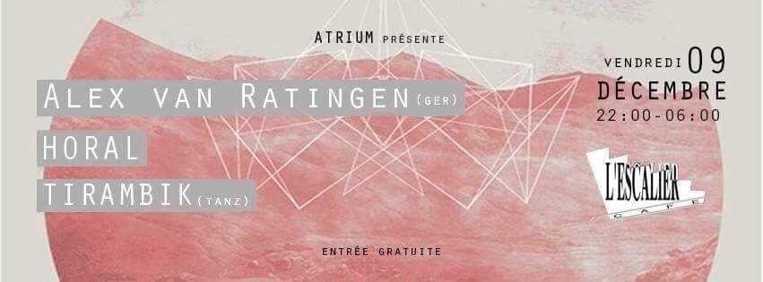 Atrium Invites Alex Van Ratingen - Página frontal