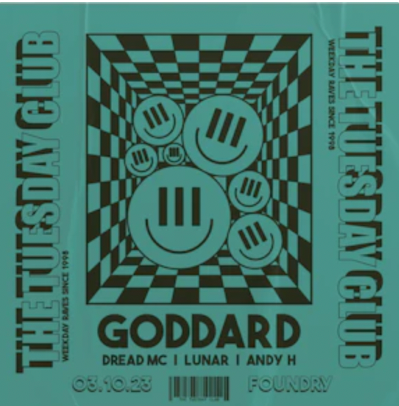 TTC 360° with Goddard, Dread MC, Lunar & Andy H - フライヤー表