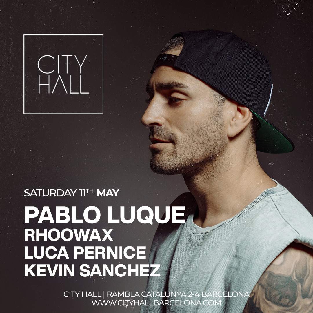 City Hall Saturday with Pablo Luque - Rhoowax - Página frontal