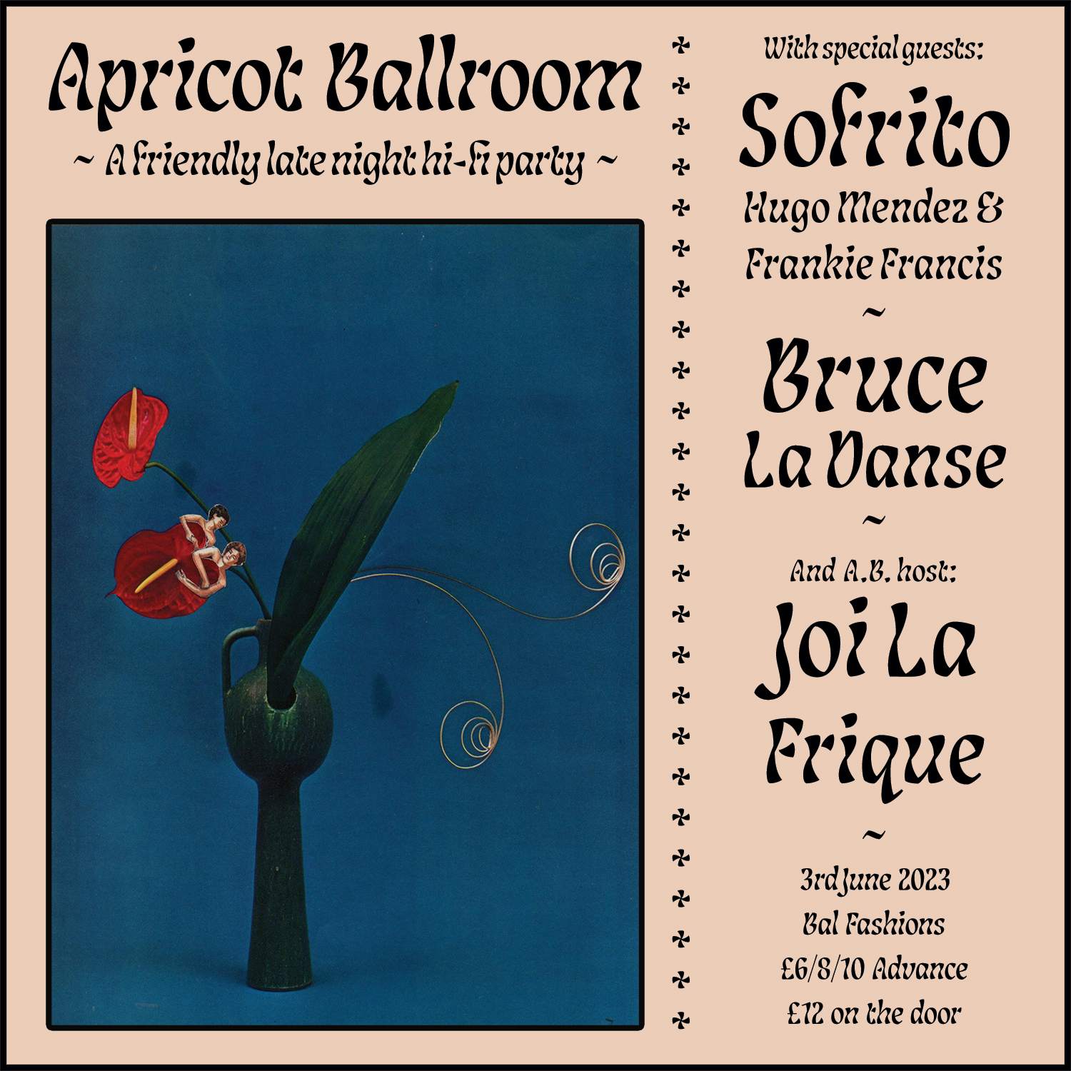 Apricot Ballroom with Sofrito - Página frontal