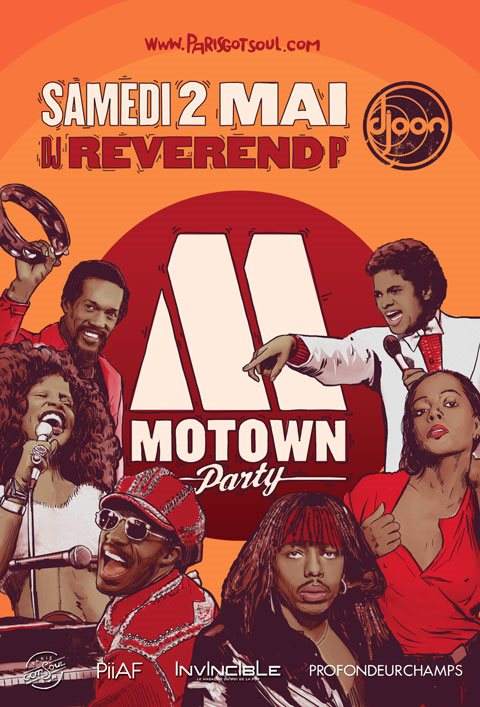 Motown Party - Página frontal
