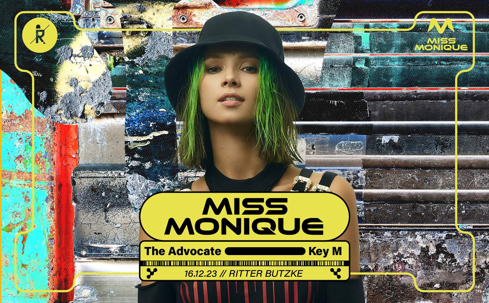 Miss Monique en Ritter Butzke, Berlin