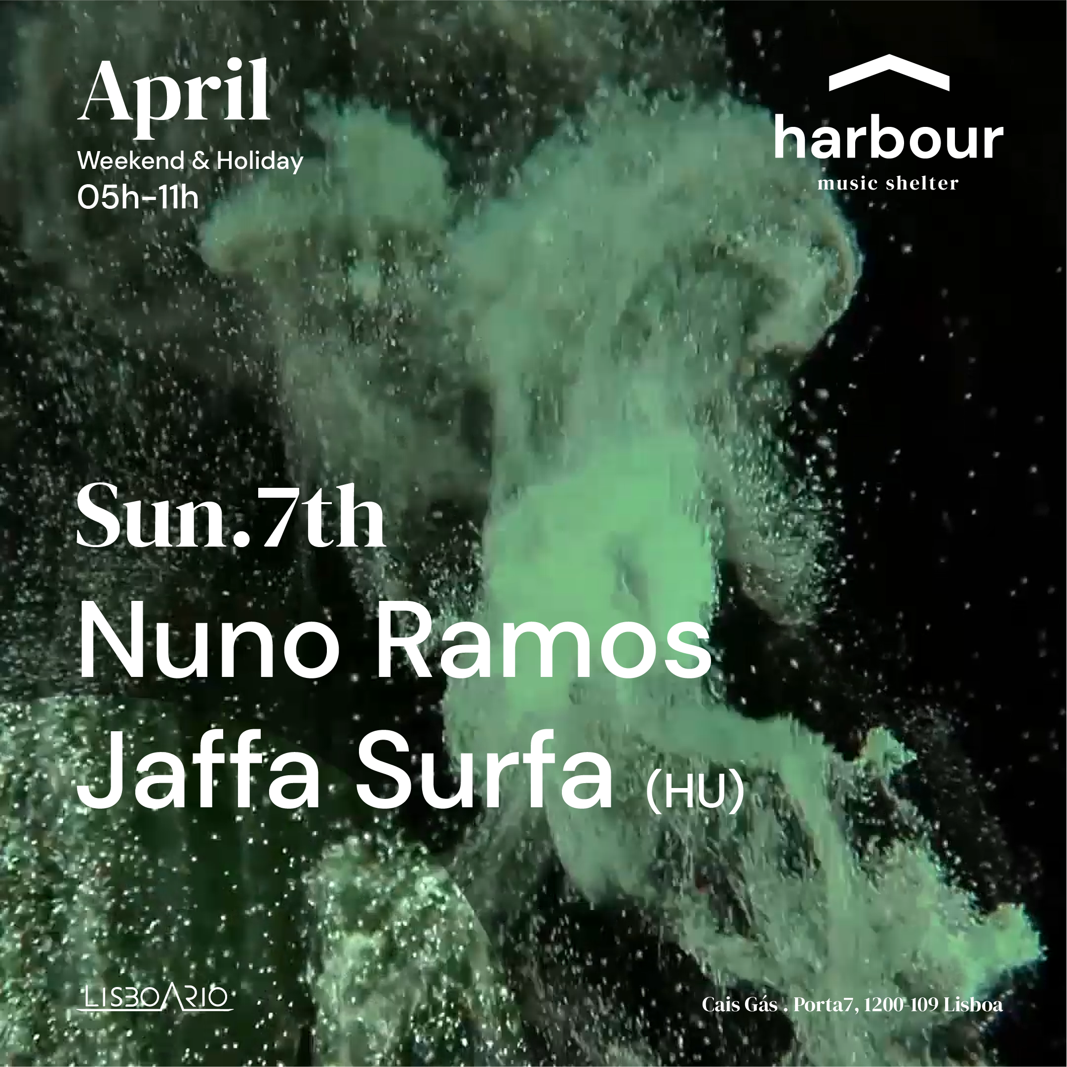 Harbour // Nuno Ramos + Jaffa Surfa (Hu) - フライヤー表