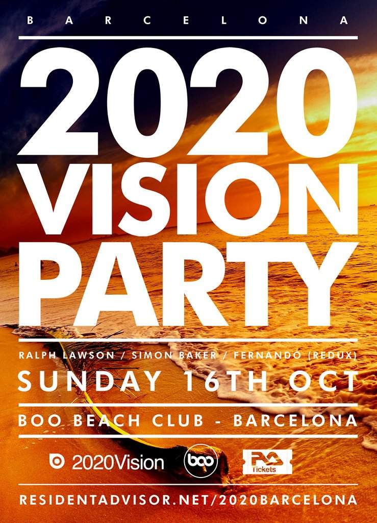 2020Vision Barcelona with Ralph Lawson, Simon Baker and Fernando - Página frontal