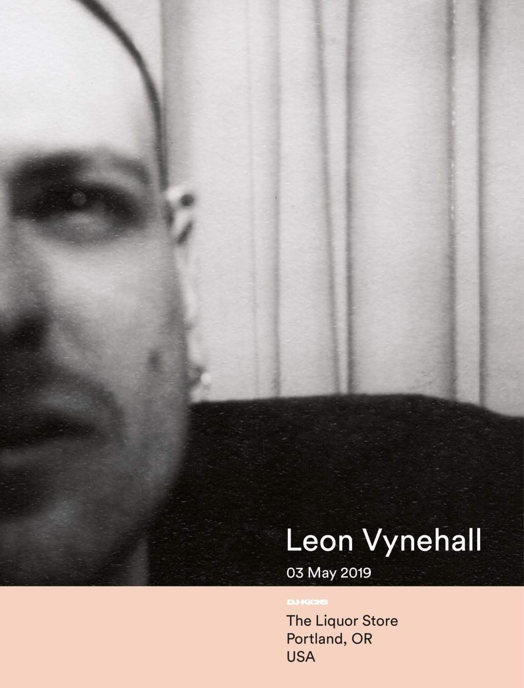 Leon Vynehall - DJ-Kicks Tour - Portland - Página frontal