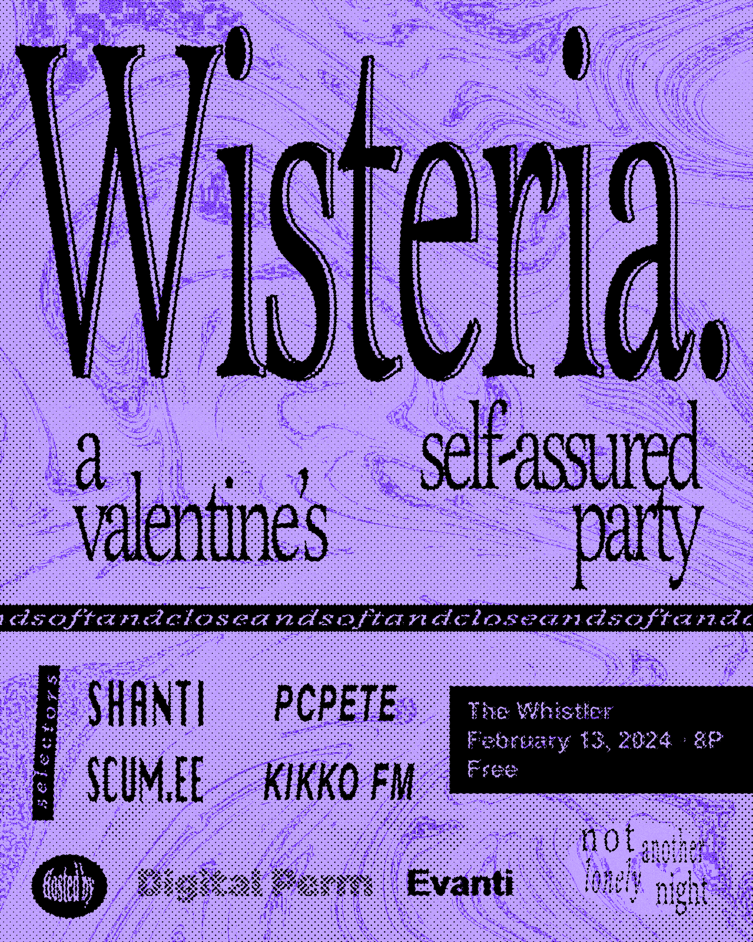 Wisteria: A Wistful Valentine's Party - Página frontal