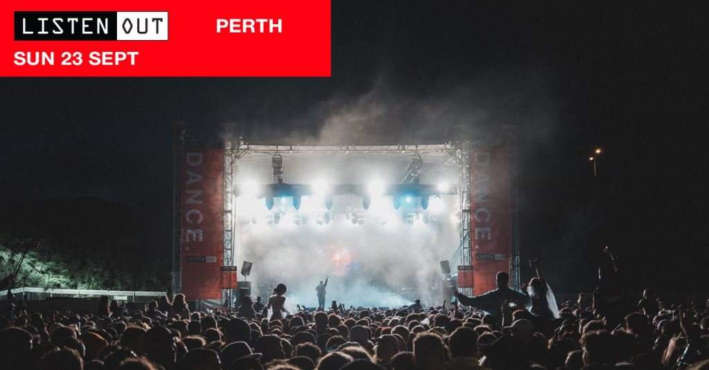 Listen Out Perth 2018 - Página frontal