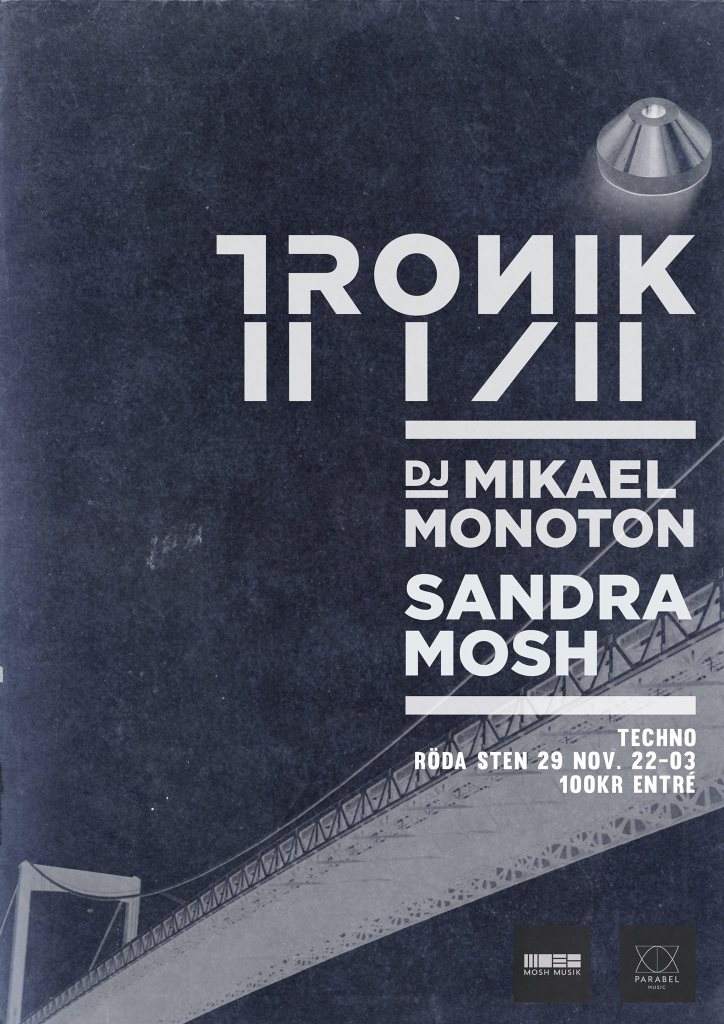 Tronik - Sandra Mosh - Página frontal