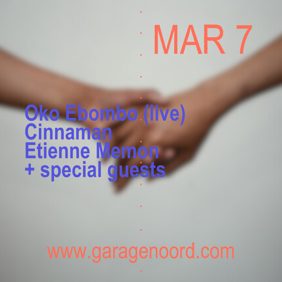 Oko Ebombo (live), Cinnaman, Etienne Memon + special guests - フライヤー表