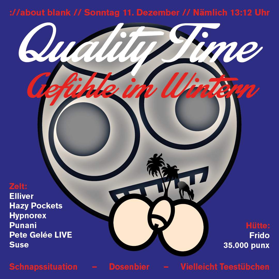 Quality Time Daytime Rave at ://about blank, Berlin