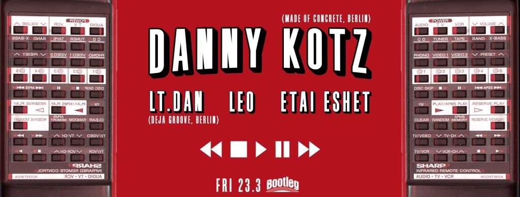 Bootleg Proudly presents: Danny Kotz - Página frontal