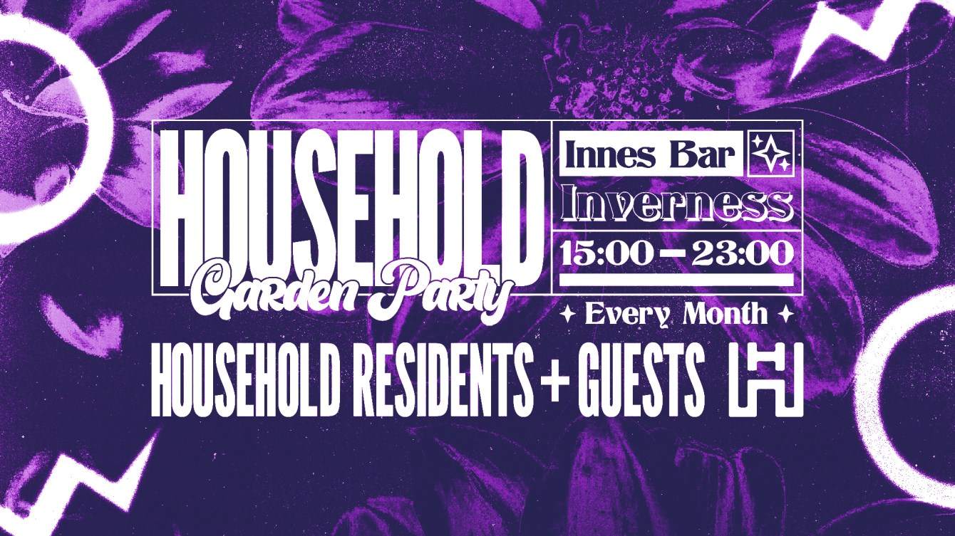 Household Garden Party - フライヤー表