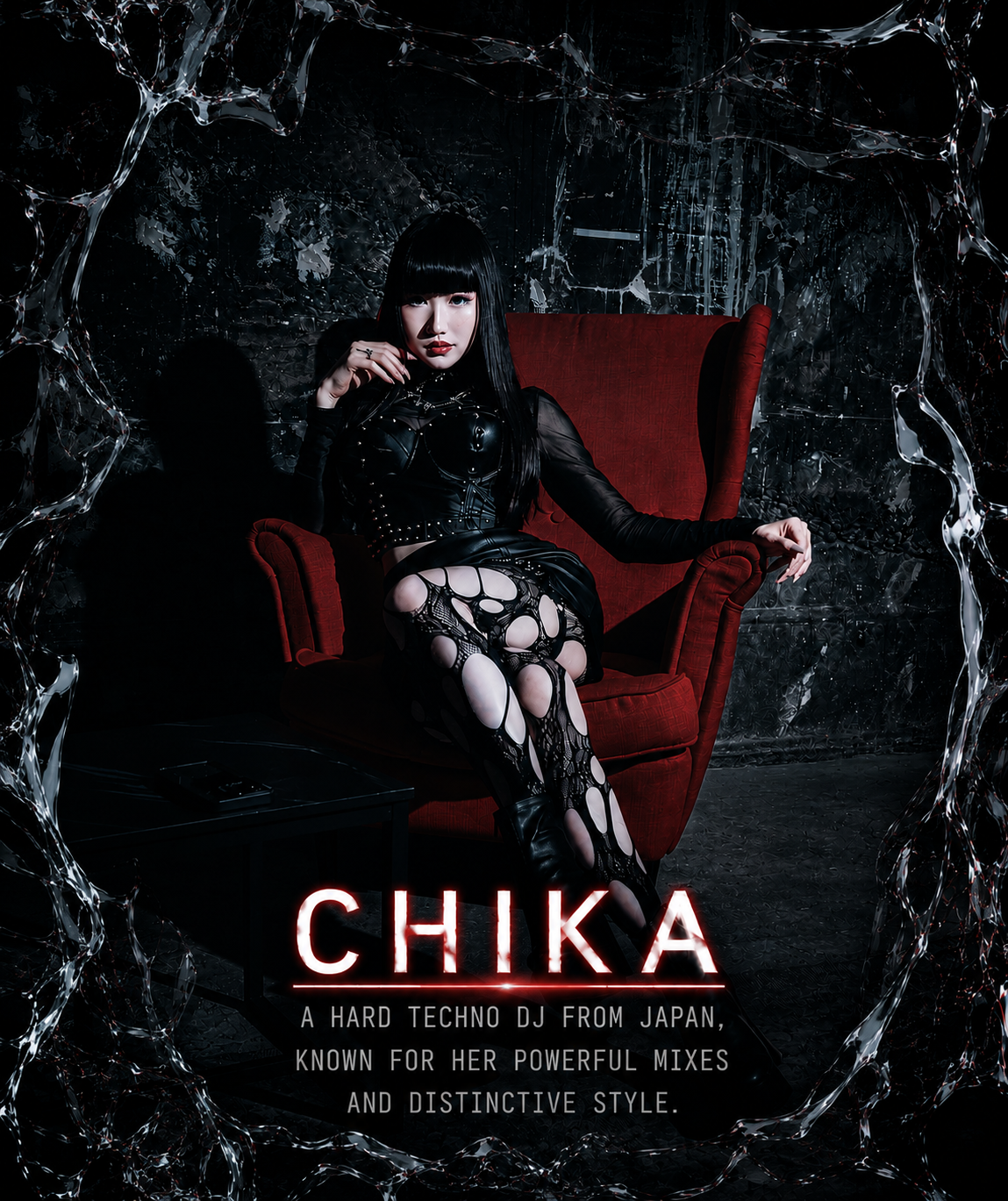 HARD TECHNO 'CRACKS' with CHIKA, FENGX2, inudog system at Blvck