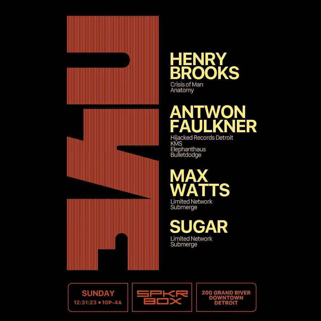 NYE ft Henry Brooks / Antwon Faulkner / Max Watts / Sugar - Página frontal