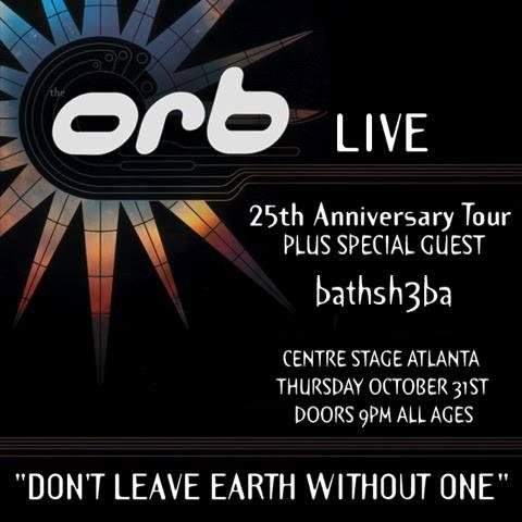 The Orb - 25th Anniversary Tour - Página frontal