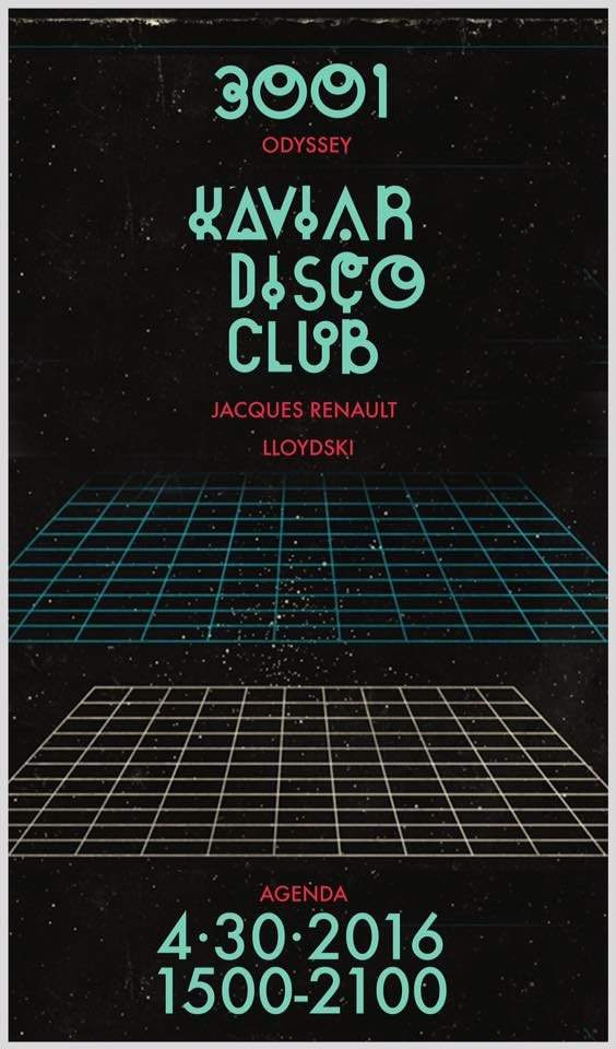 Kaviar Disco Club - フライヤー表