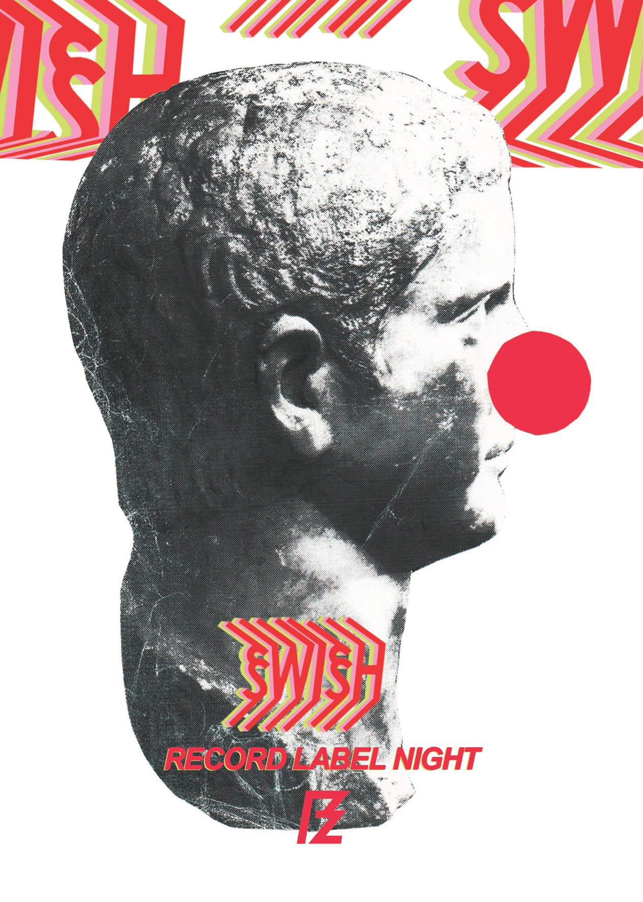 INTERZONE - SWISH RECORD LABEL NIGHT - フライヤー表