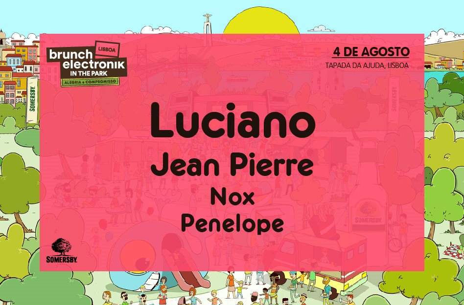 Brunch -In The Park Lisboa #2:Luciano, Jean Pierre, Nox, Penelope - フライヤー裏