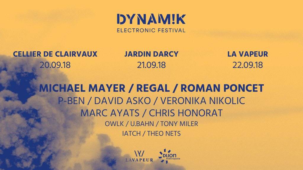 Dynam!k Electronic Festival Day1 - フライヤー表