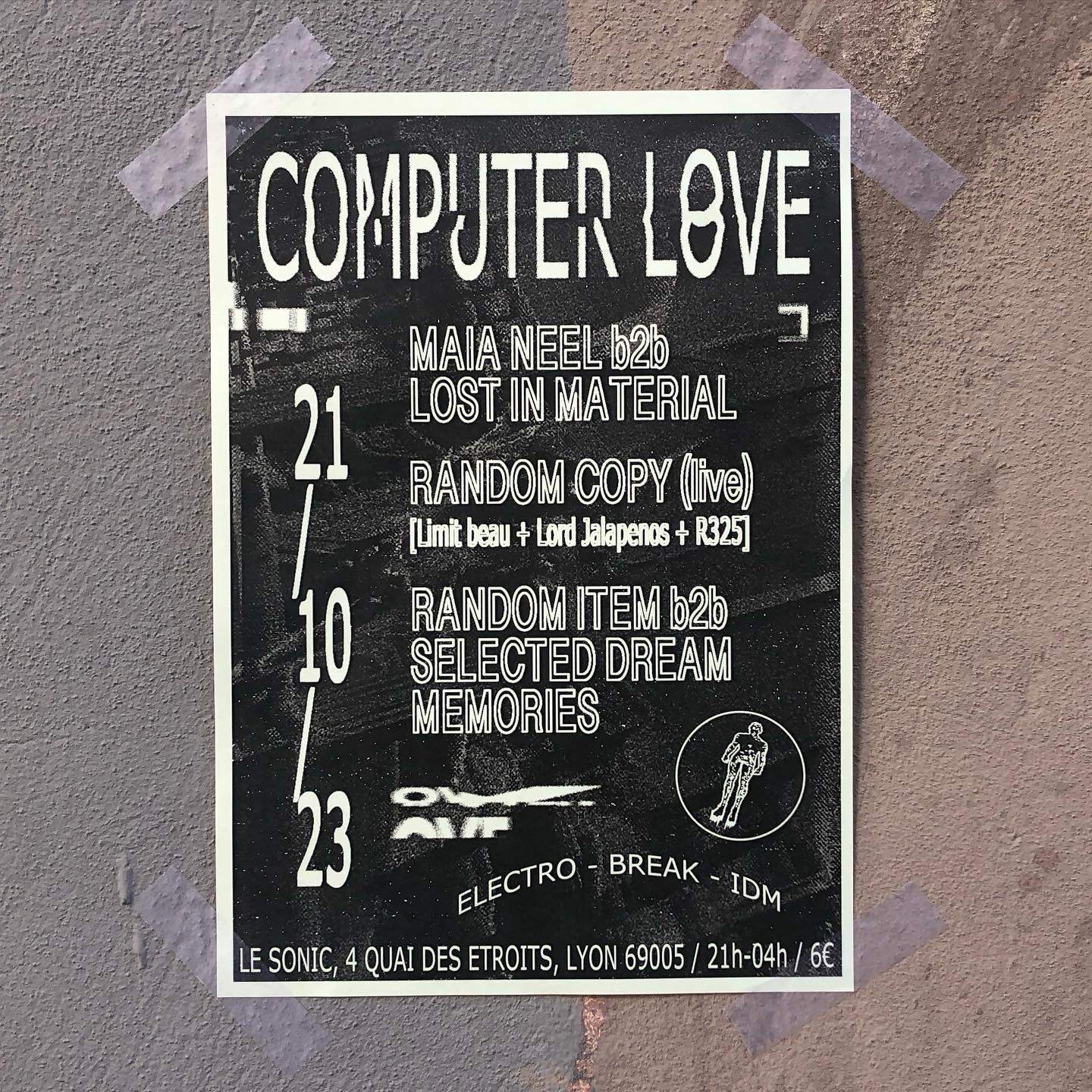 COMPUTER LOVE 3 - フライヤー表