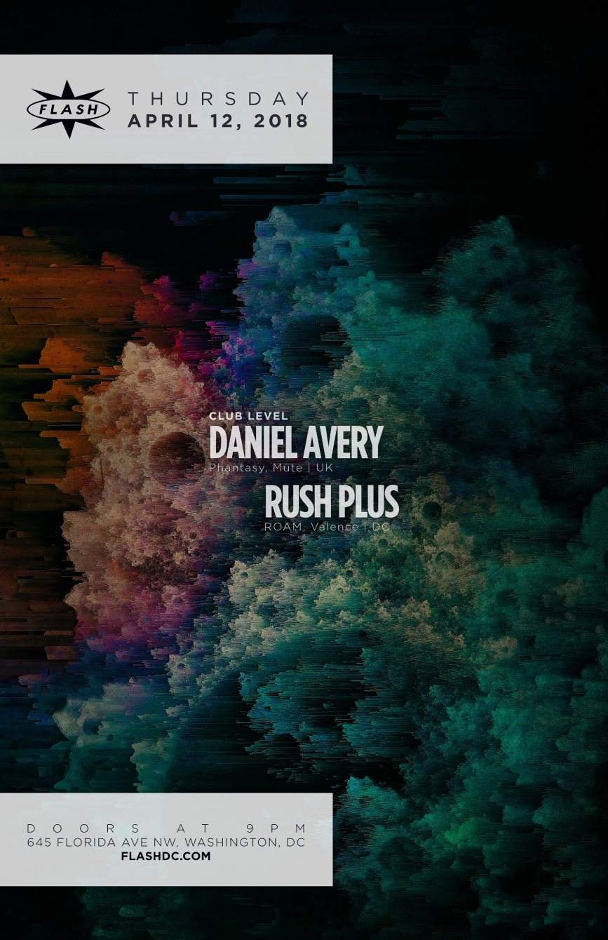 Daniel Avery - Rush Plus - フライヤー裏