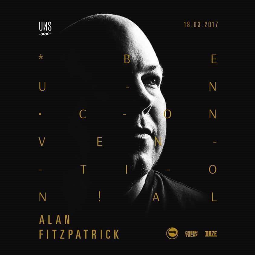 Alan Fitzpatrick 3°unconventional Years Together - フライヤー表