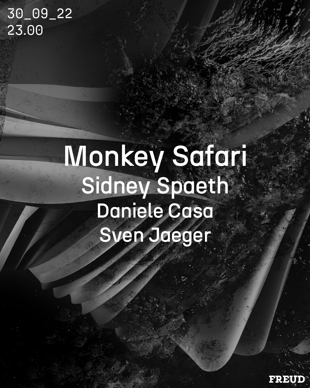 Monkey Safari at FREUD Club - Página frontal