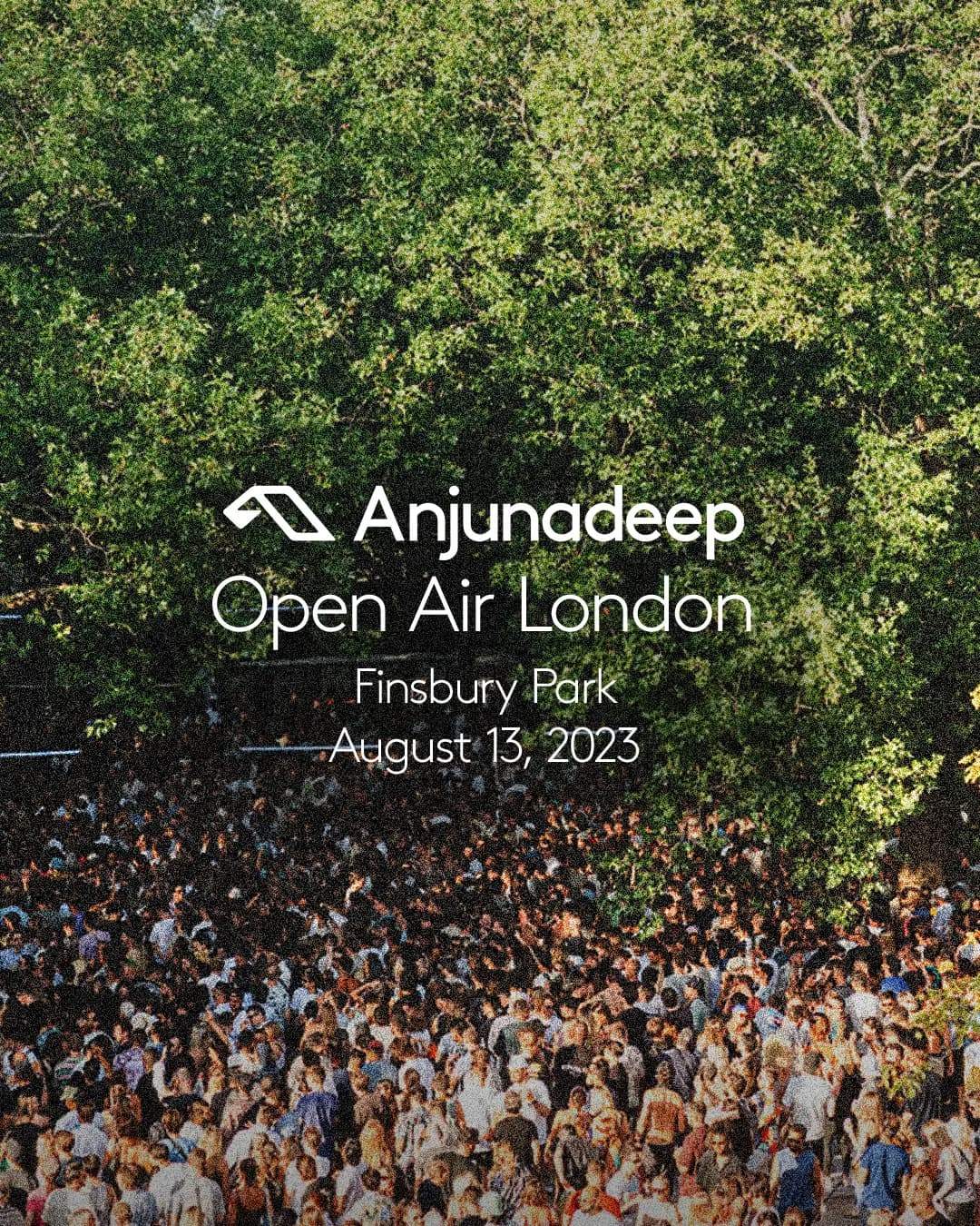 Anjunadeep Open Air London Tickets - Página frontal