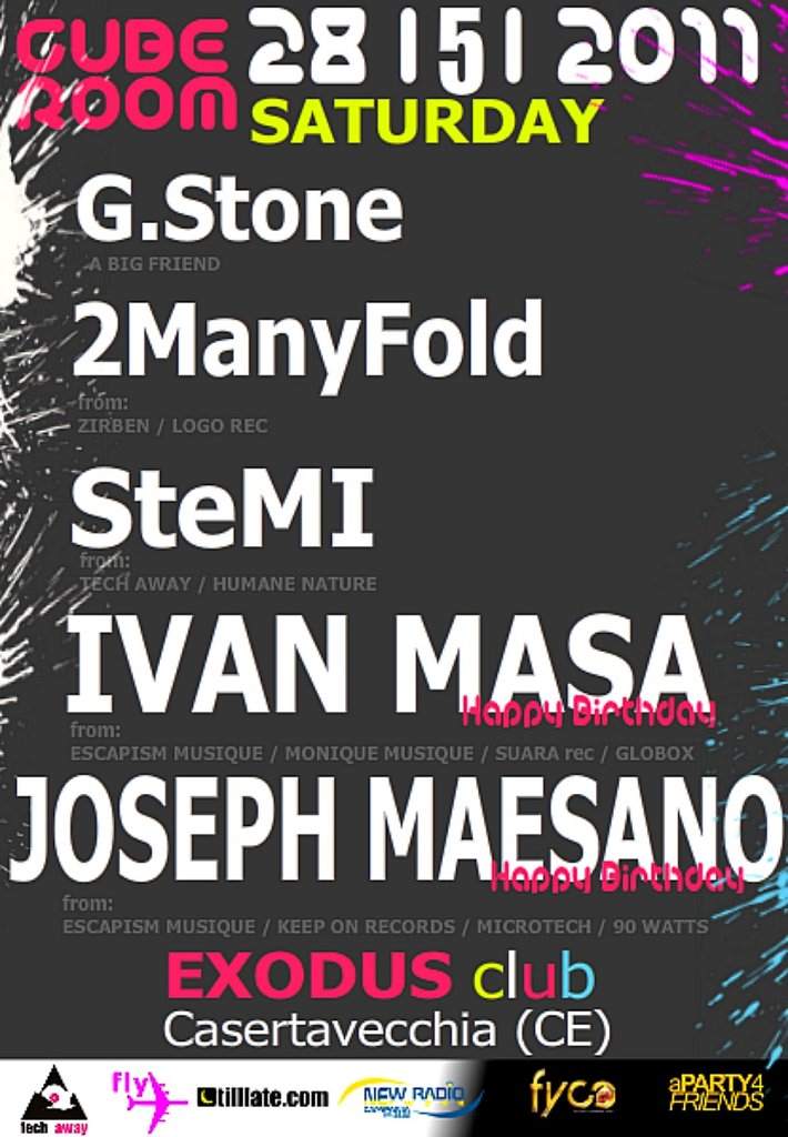 Joseph Maesano, Ivan Masa, 2manyfold, Stemi, G.Stone - Página trasera