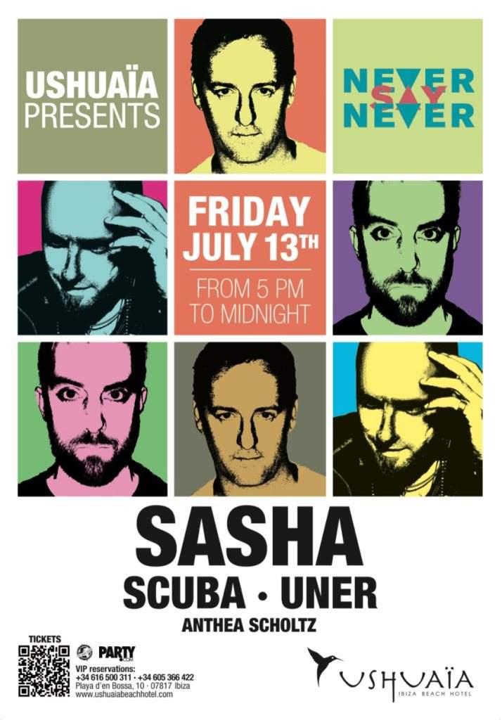Ushuaia Presents: Sasha and Special Guests - Página frontal