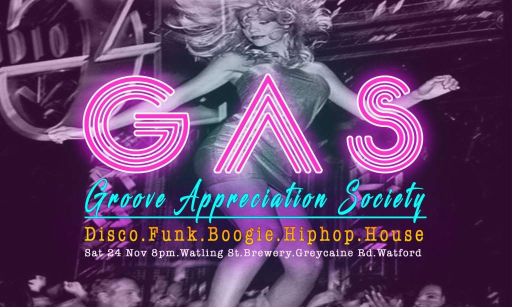 GAS Groove Appreciation Society - フライヤー表