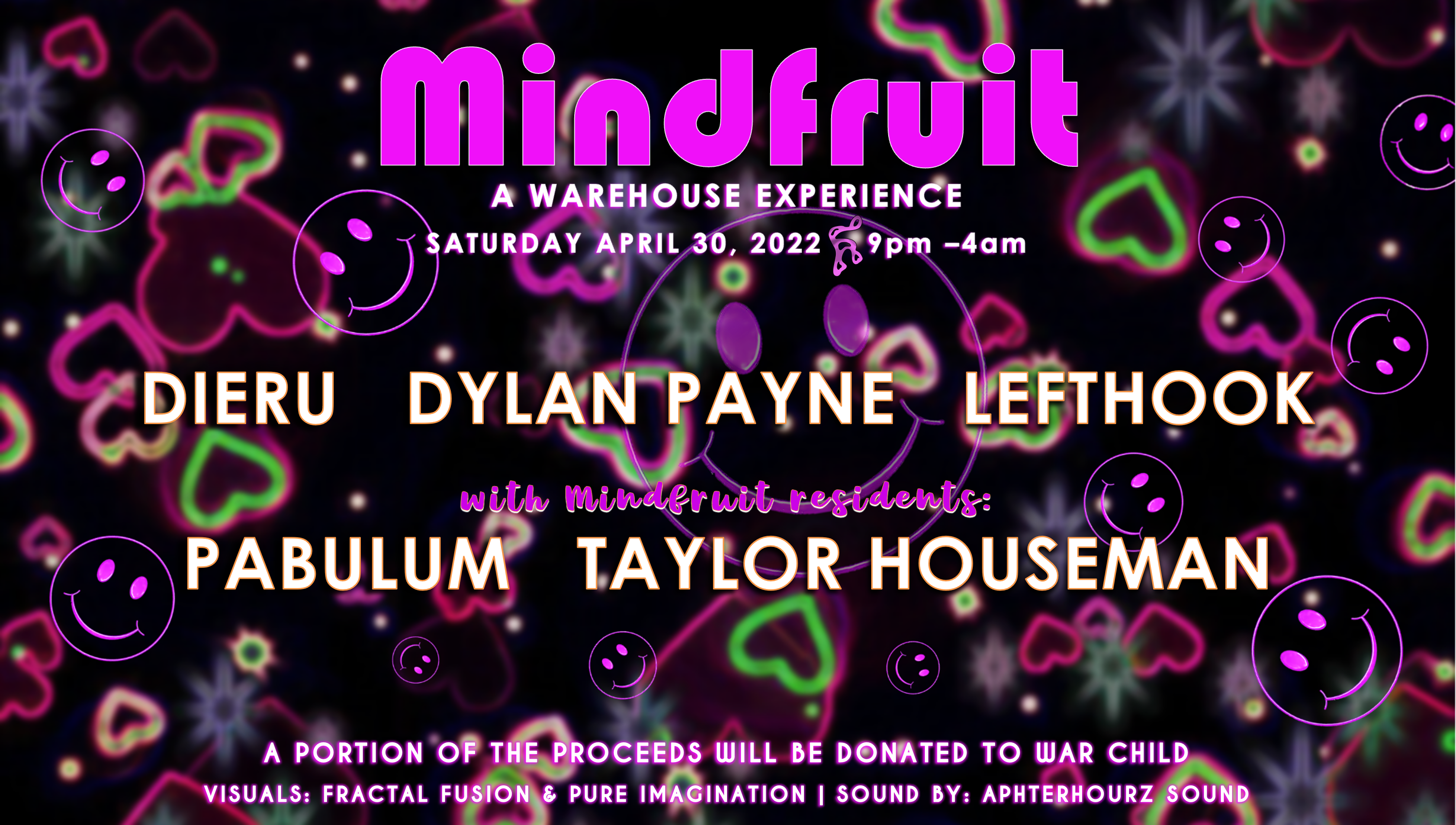 Mindfruit is Back!: A Warehouse Experience - フライヤー表