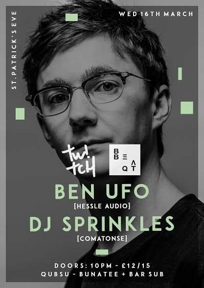 Tw!tch v Beat BBQ - Ben UFO & DJ Sprinkles - Página frontal