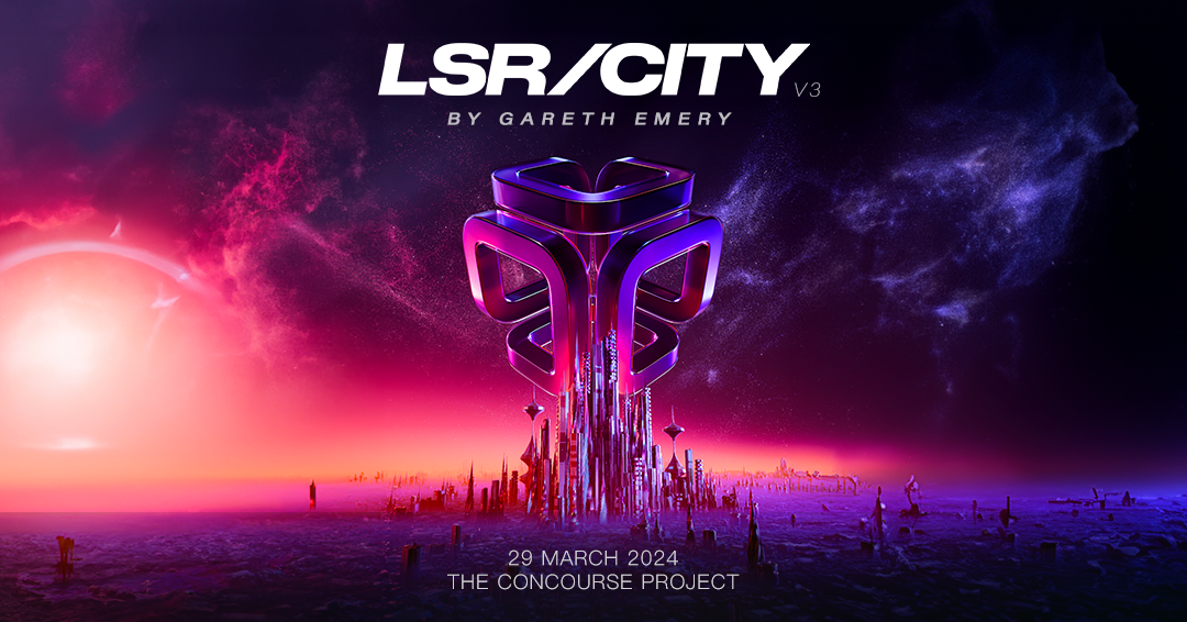 LSR/CITY V3 by Gareth Emery - Página frontal