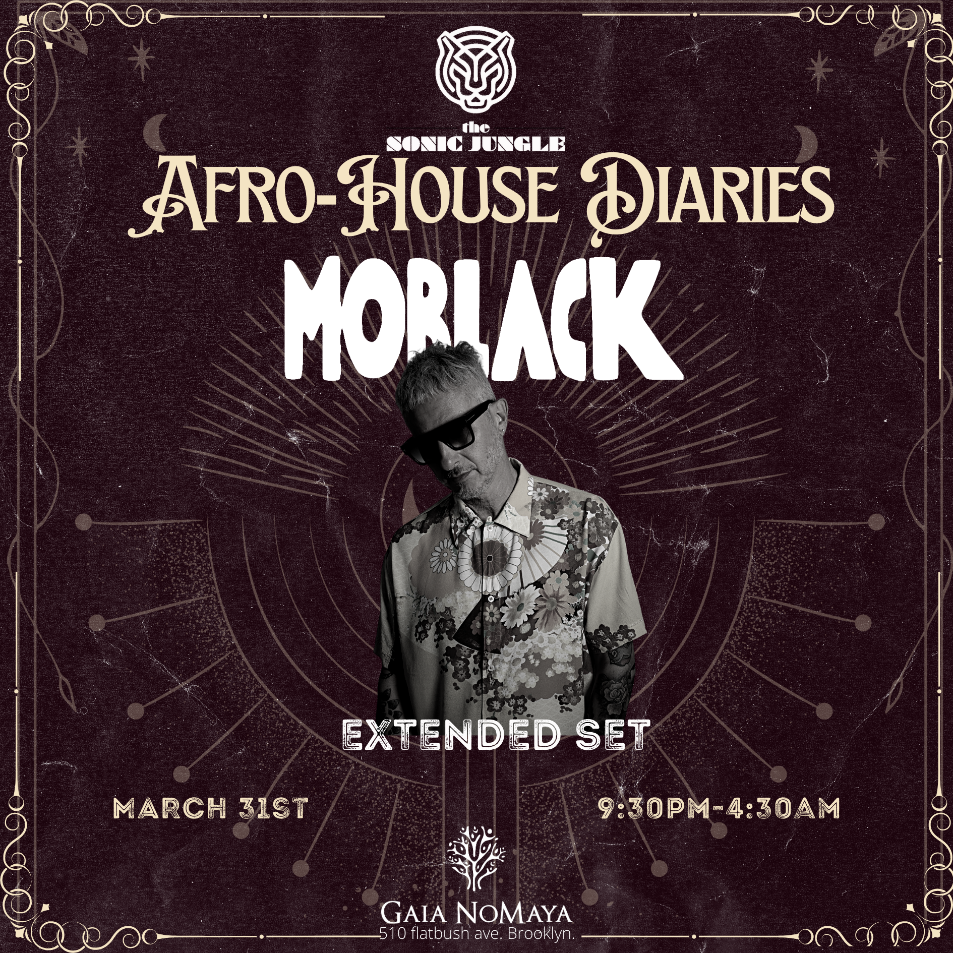 Afro-house Diaries with MoBlack - Página frontal