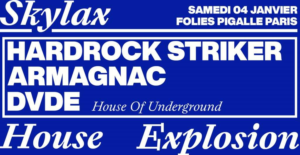 Skylax Underground with Hardrock Striker, Armagnac & Dvde - Página frontal
