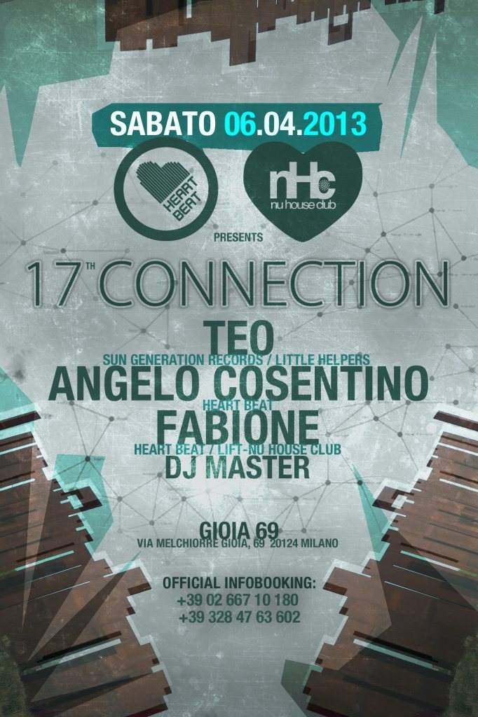 Heart Beat & Nu House Club 17th Connection - Página frontal