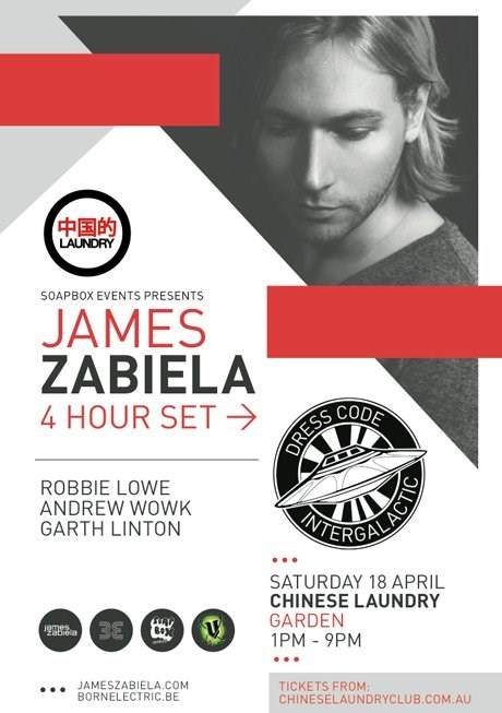 Soapbox Events presents James Zabiela - Página frontal