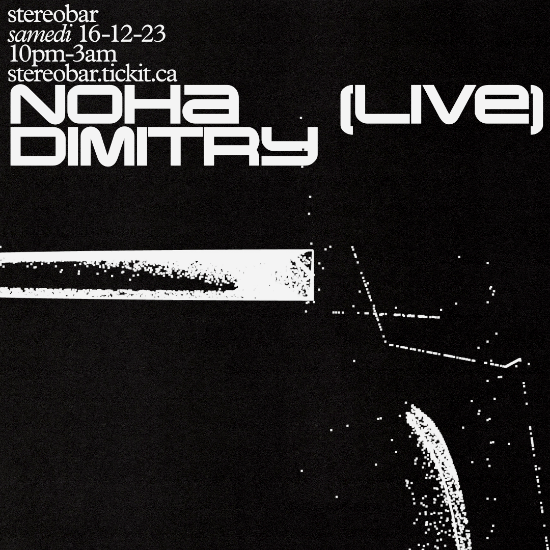 Noha (Live) - Dimitry - フライヤー表