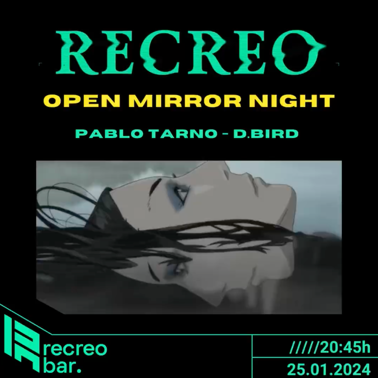 Open Mirror Night - Página frontal