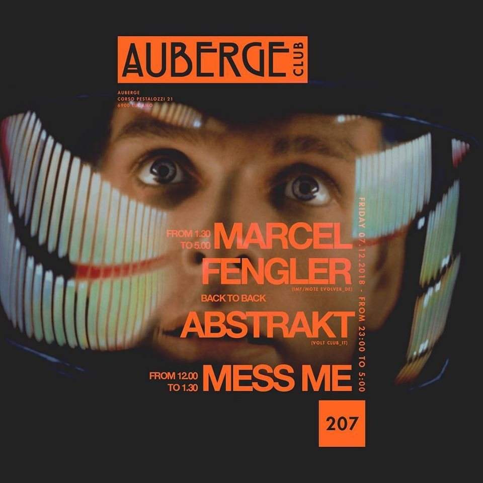 Auberge presents: Marcel Fengler - Página frontal