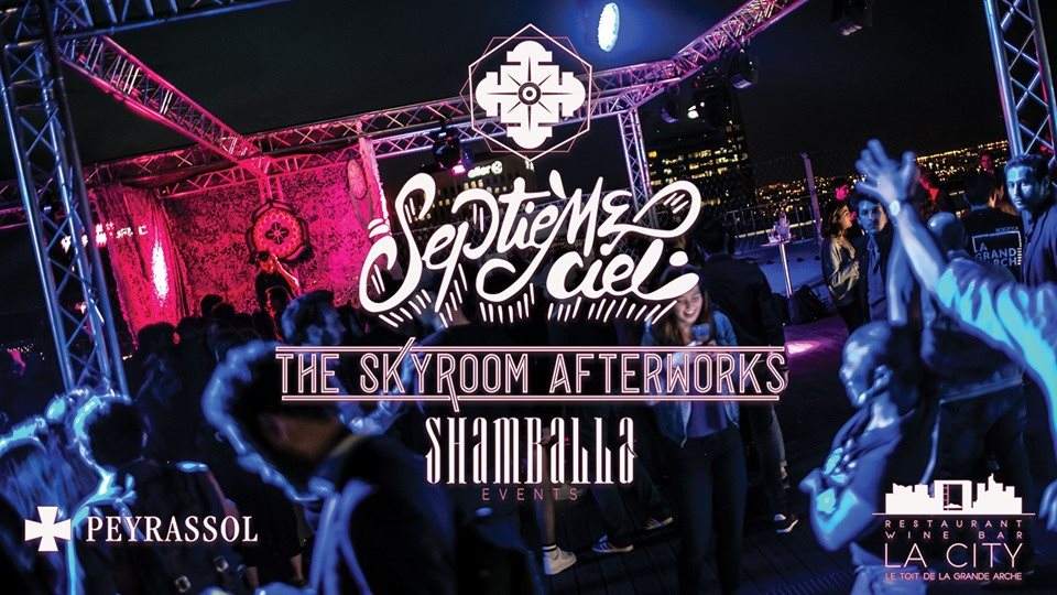 The Skyroom - Afterworks - Rooftop de L'arche de La Defense - フライヤー表