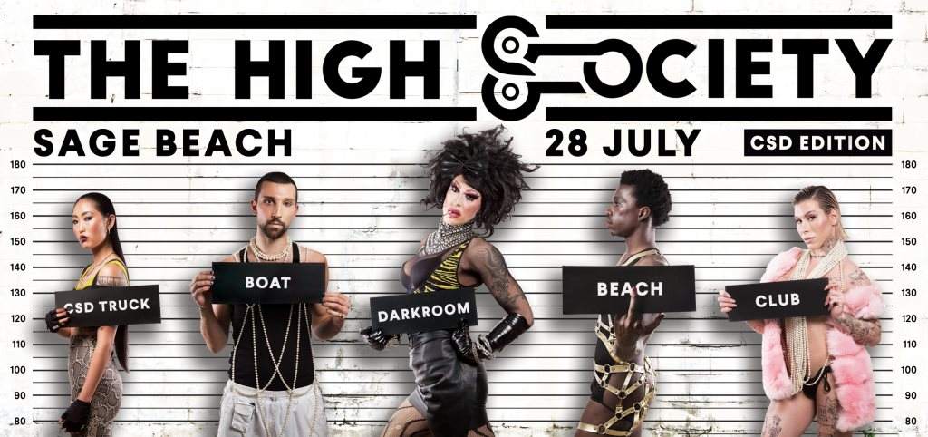 The High Society CSD Edition at Sage Beach Berlin Berlin 