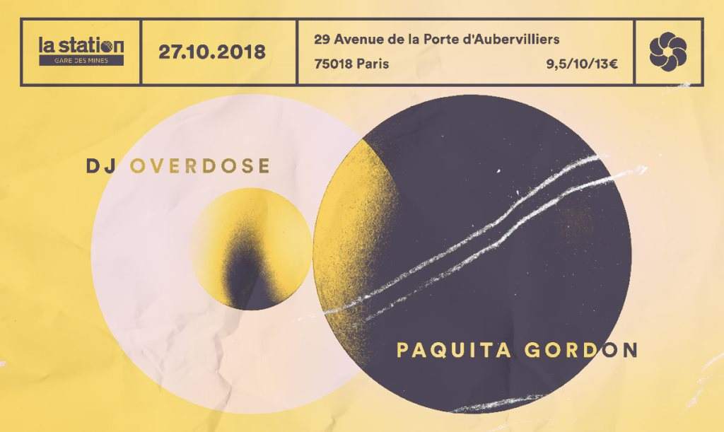 Phonographe Corp • 8 years with Paquita Gordon & DJ Overdose - Página frontal