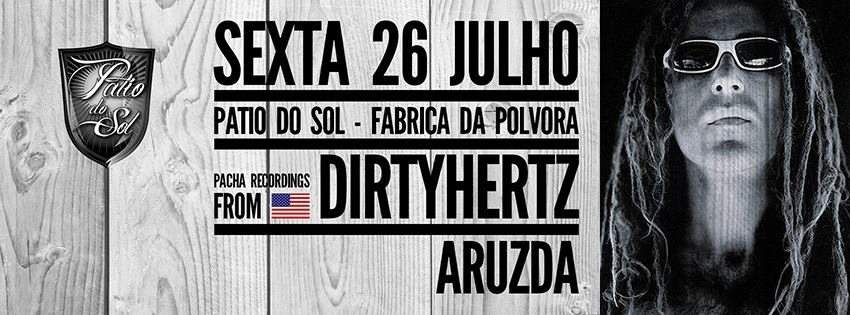 Dirtyhertz / Aruzda - フライヤー表