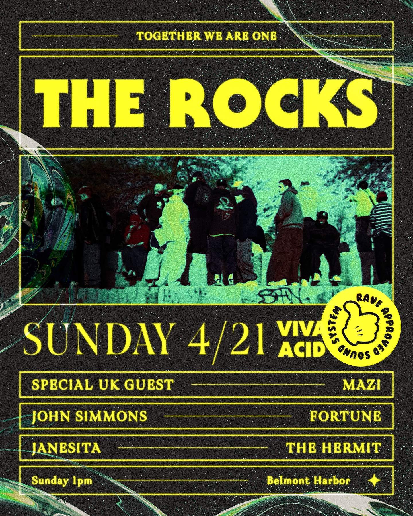 Viva Acid Rocks reunion - Página frontal