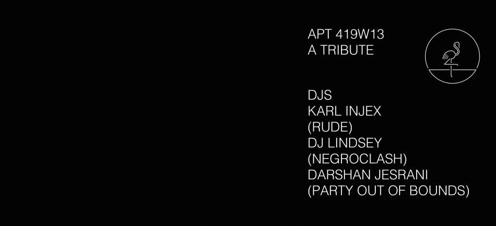 APT 419w13 Tribute with Karl Injex x DJ Lindsey x Darshan Jesrani - Página frontal